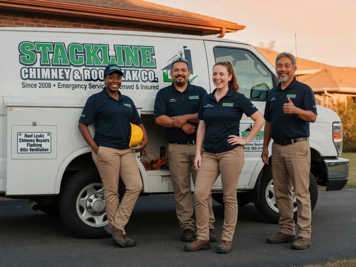 Chimney flashing repair company in Morven, NC
